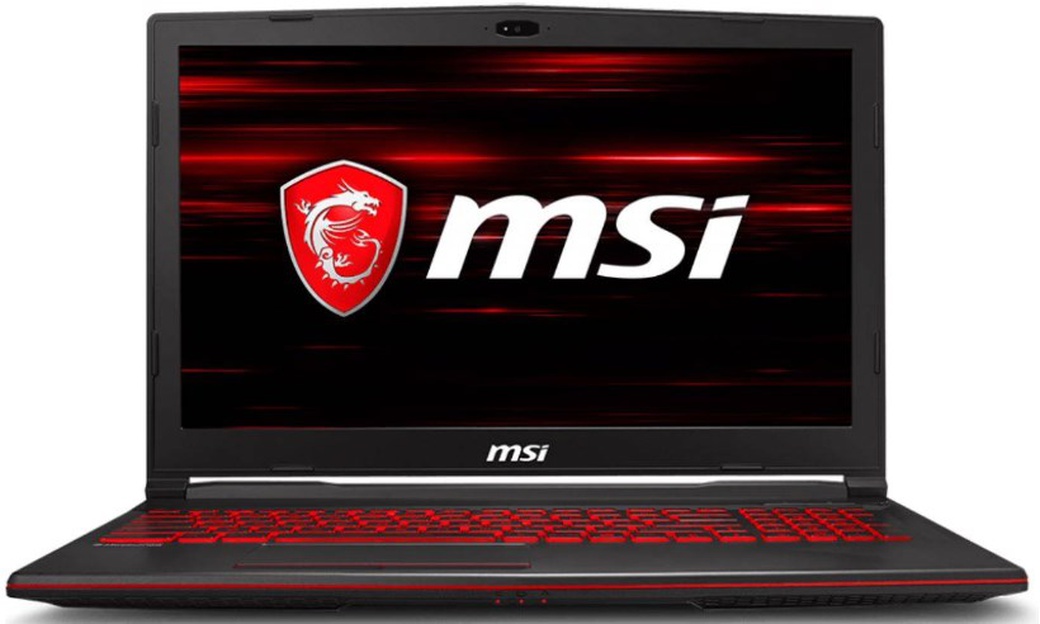 Ноутбук MSI GL63 8SDK-488XRU (Intel Core i5 8300H 2300MHz/15.6"/IPS FHD 1920x1080/8GB/1128GB HDD+SSD/NVIDIA GeForce GTX 1660Ti/DOS) фото