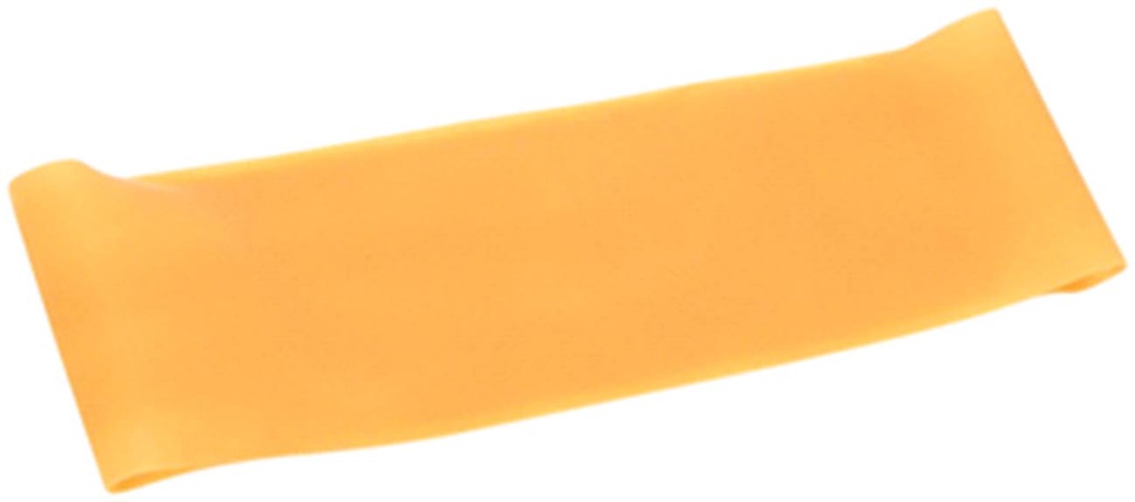 Эспандер Лента латекс замкнутая INDIGO LIGHT 6004-1 HKRB Желтый фото