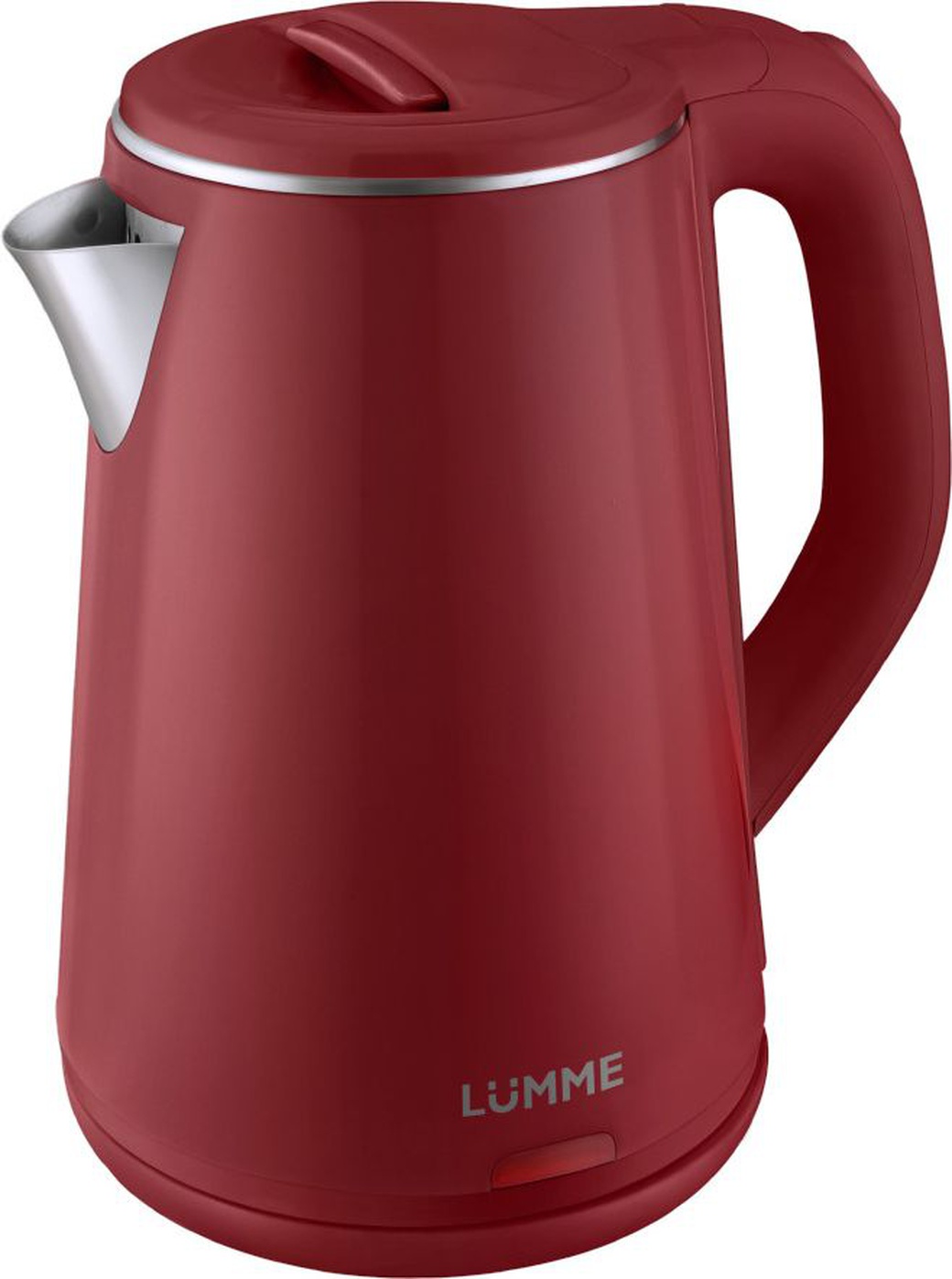 Чайник LUMME LU-156 красный рубин фото