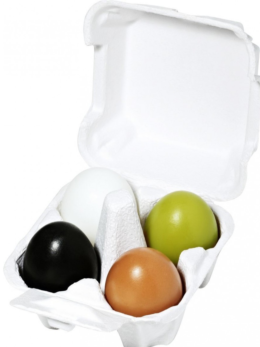 Holika Holika Набор мыло уголь+глина+зеленый чай+белок яйца Egg Soap, 50г+50г+50г+50г фото
