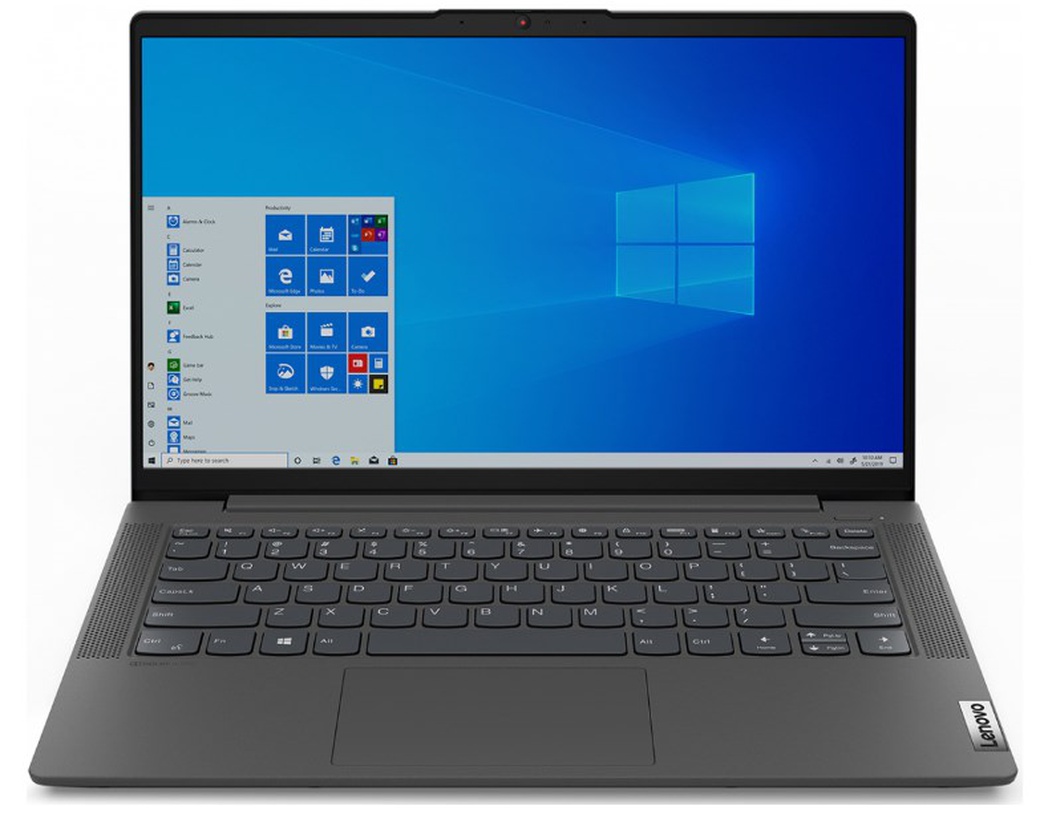 Ноутбук LENOVO IdeaPad 5 14IIL05 (Core i5-1035G1/14"/1920x1080/8Gb/SSD 512Gb/Intel UHD Graphics/FreeDOS) серый фото