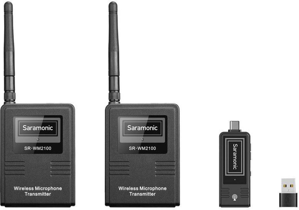 Радиосистема Saramonic SR-WM2100 U2 петличная, 2 передатчики и 1 приемник фото
