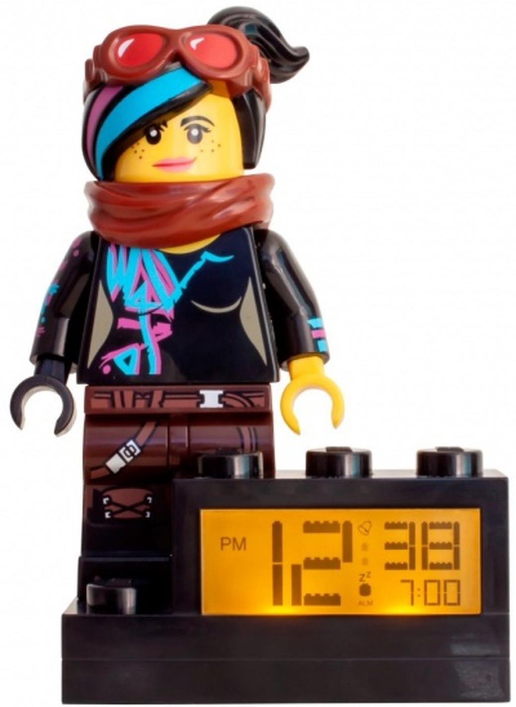 Будильник Lego Movie 2, минифигура Wyldstyle фото