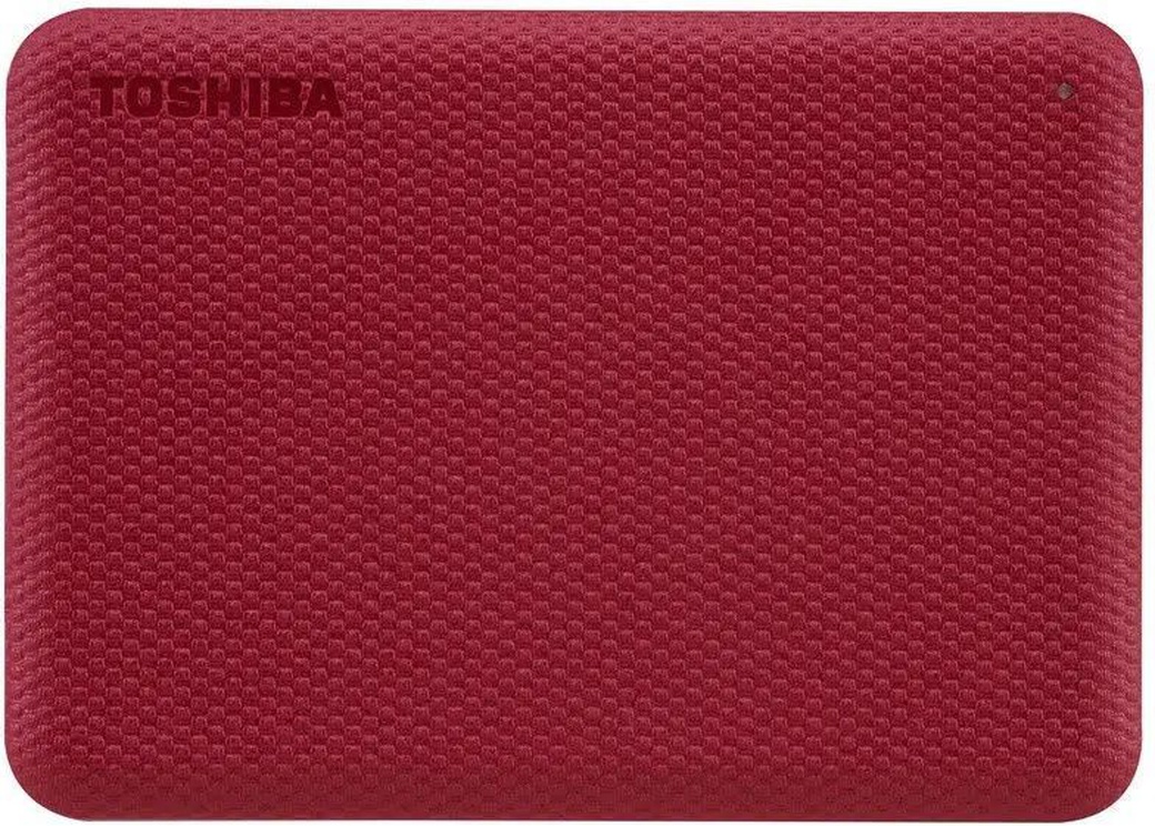 Внешний HDD Toshiba Canvio Advance 4Tb, красный (HDTCA40ER3CA) фото
