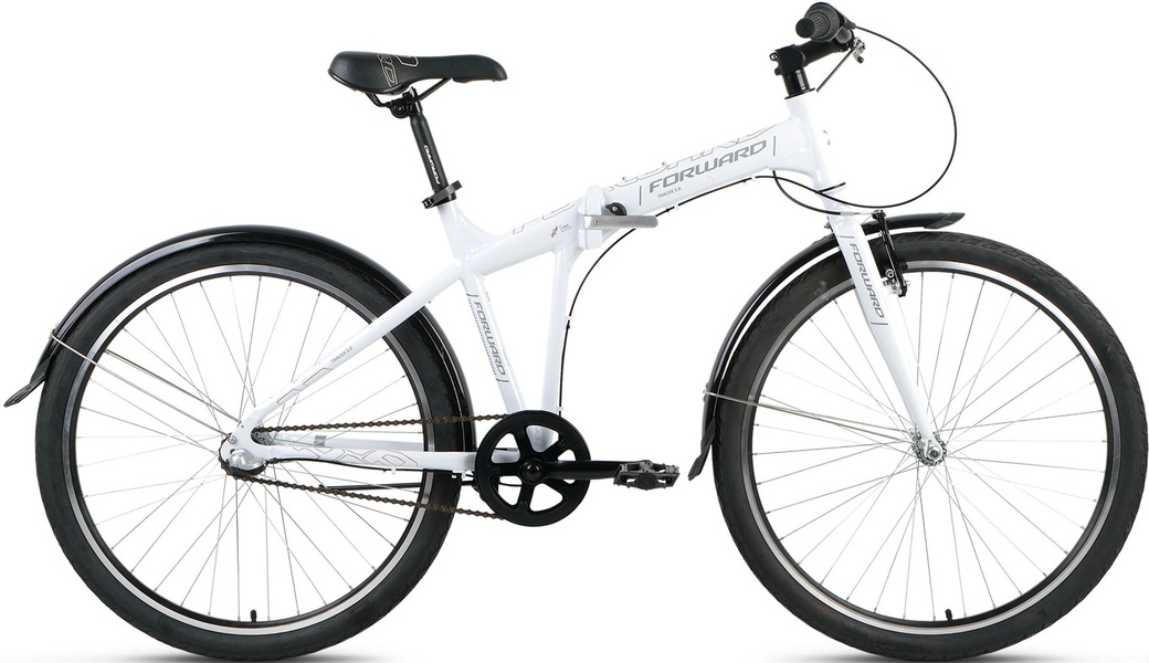 Велосипед 26" Forward Tracer 3.0 Белый 3 ск 17-18 г 19' RBKW8R263005 фото