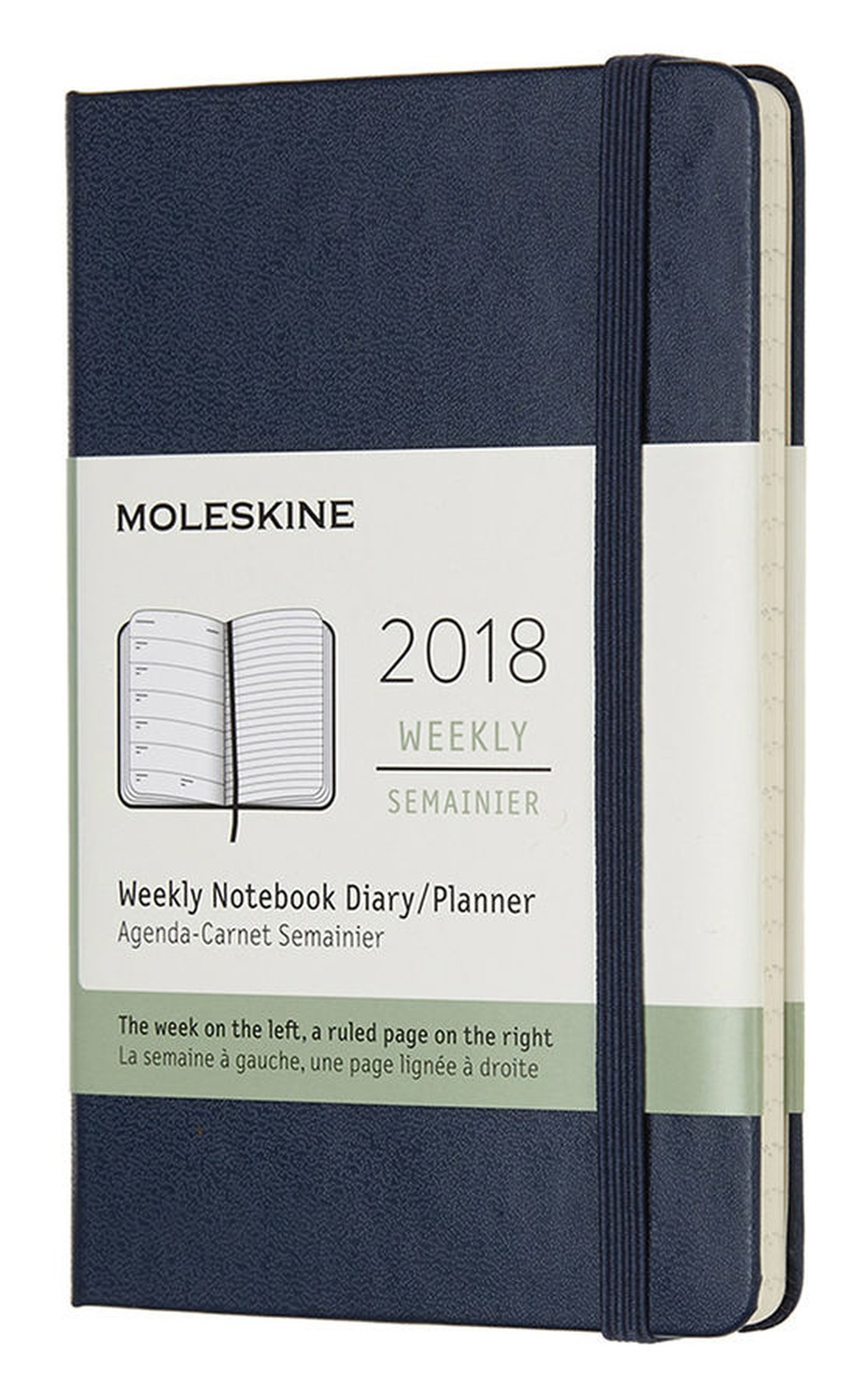 Еженедельник Moleskine Classic Wknt Pocket, цвет синий сапфир фото