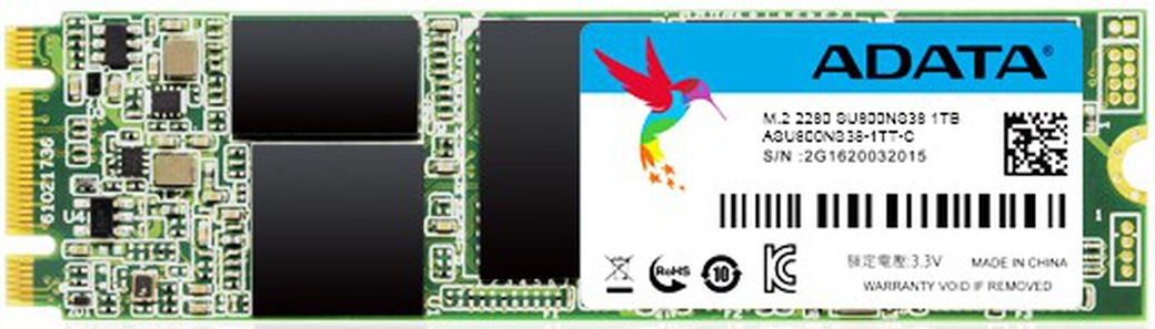 Накопитель SSD A-Data SATA III 512Gb ASU800NS38-512GT-C SU800 M.2 2280 фото