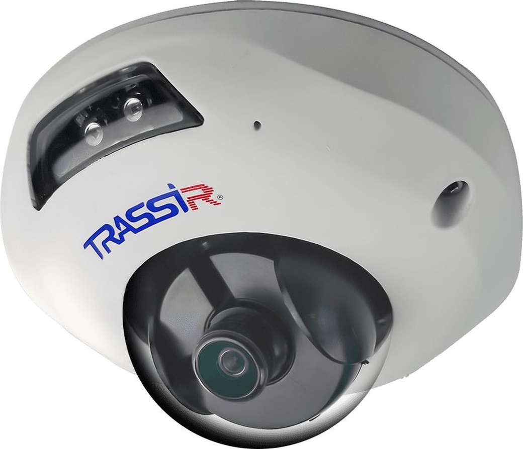 Видеокамера IP Trassir TR-D4121IR1 3.6-3.6мм цветная корп.:белый фото