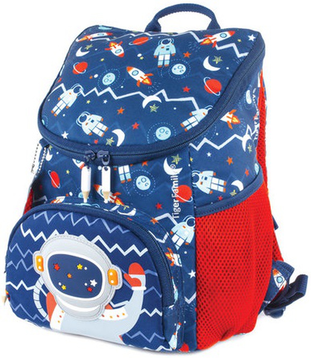 Рюкзак Tiger Family для дошкольников, синий, Астронавт, 31х24х16 см, 227885 фото