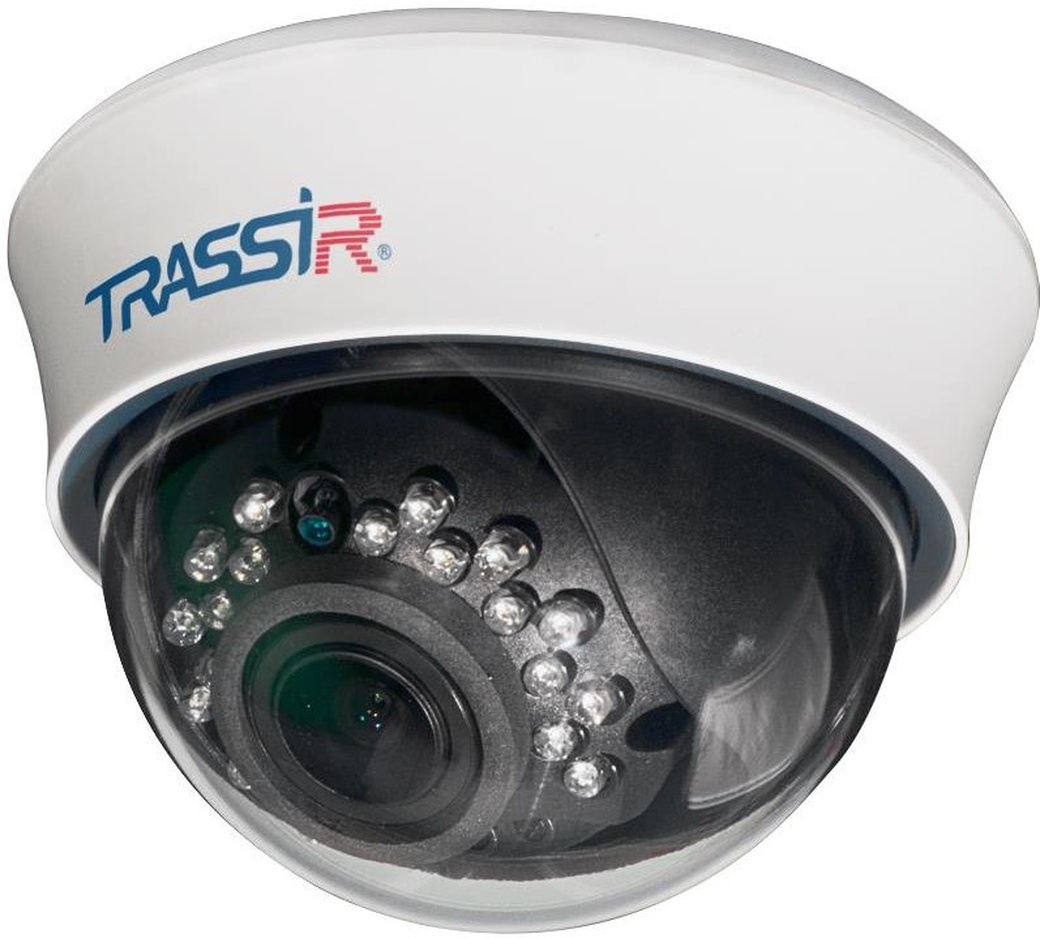 Видеокамера IP Trassir TR-D3113IR2 2.7-13.5мм цветная корп.:белый фото