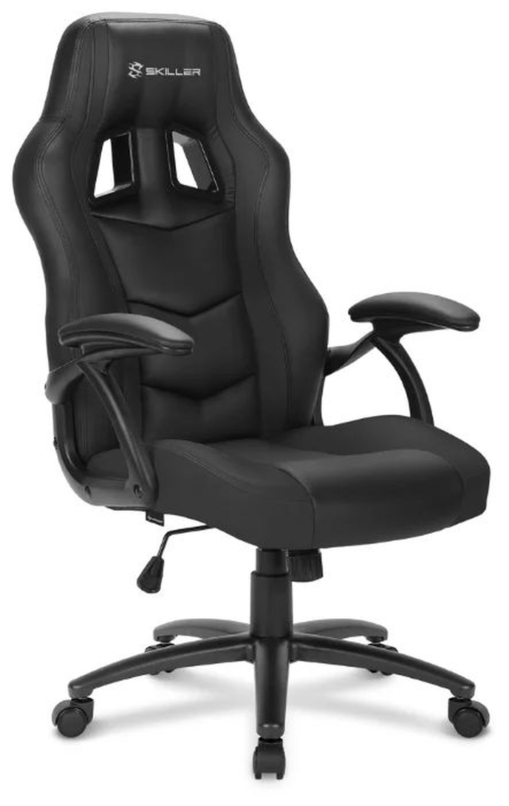 Игровое кресло Sharkoon Shark Skiller SGS1 чёрное фото
