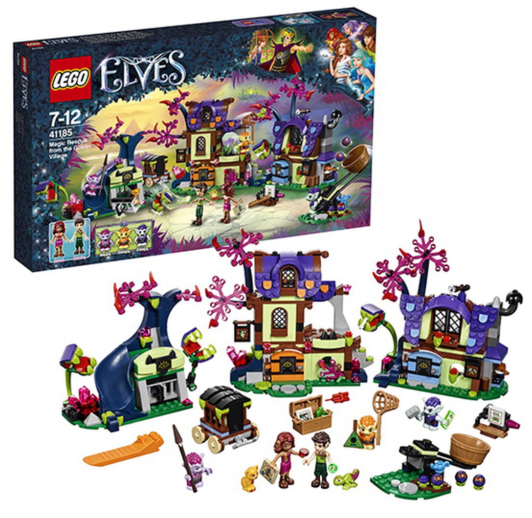 Lego Elves Побег из деревни гоблинов конструктор 41185 фото