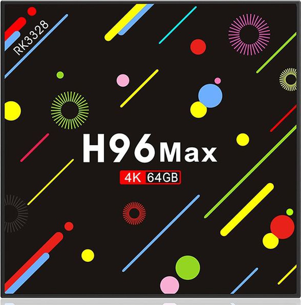 Приставка для ТВ H96 MAX - H2 4/64Gb WiFi BT US, черный фото