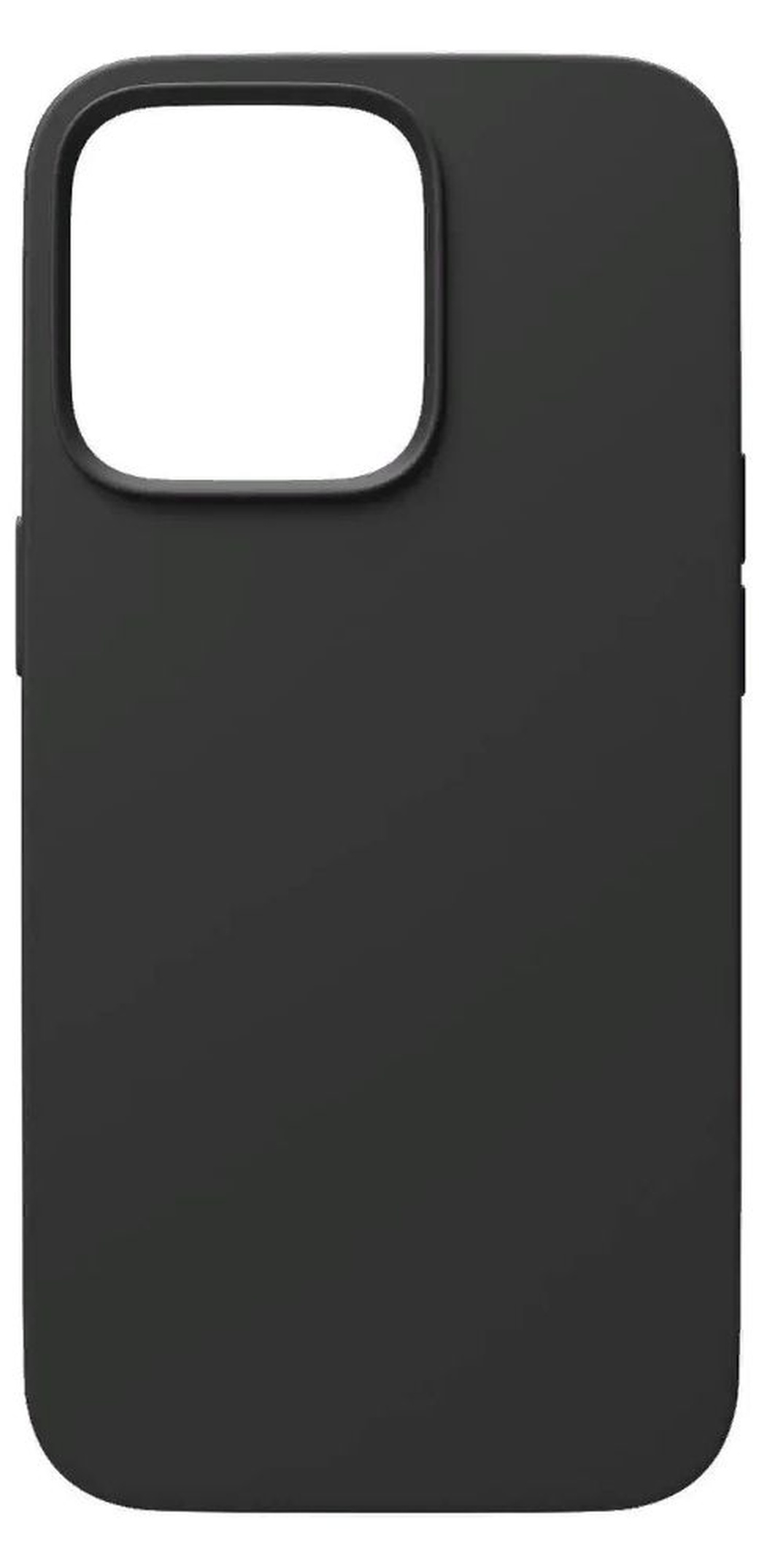 Чехол для смартфона Apple iPhone 14 Pro, силиконовый, черный с микрофиброй Redline фото