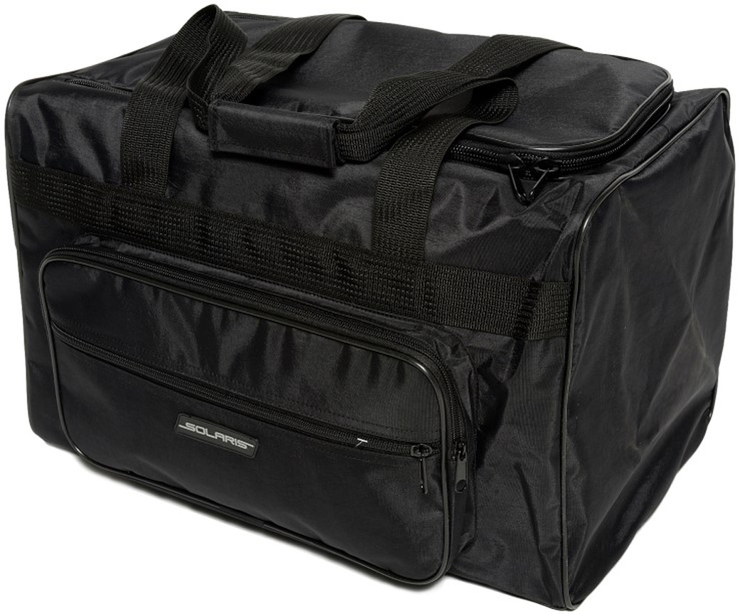 Сумка багажная SOLARIS с боковым карманом 5123 54 л, Чёрная фото