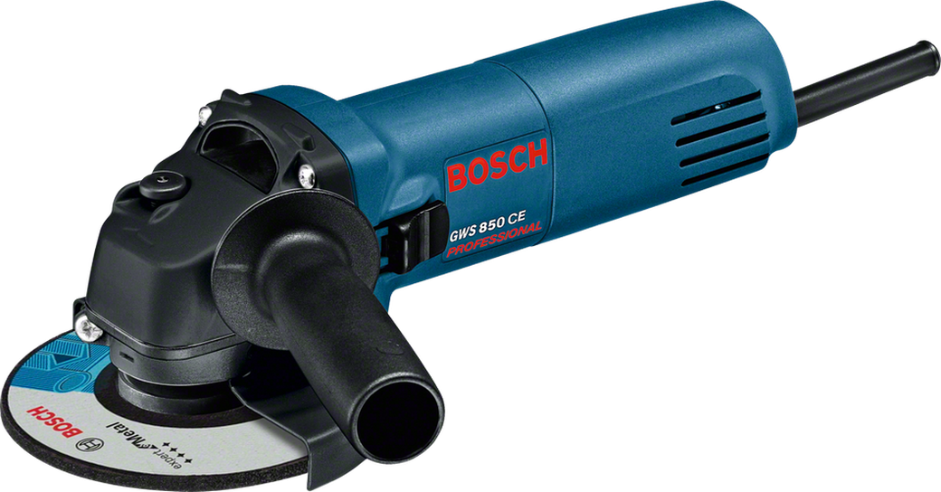 Углошлифовальная машина Bosch GWS 850 CE Professional 850Вт 11000об/мин рез.шпин.:M14 d=125мм фото