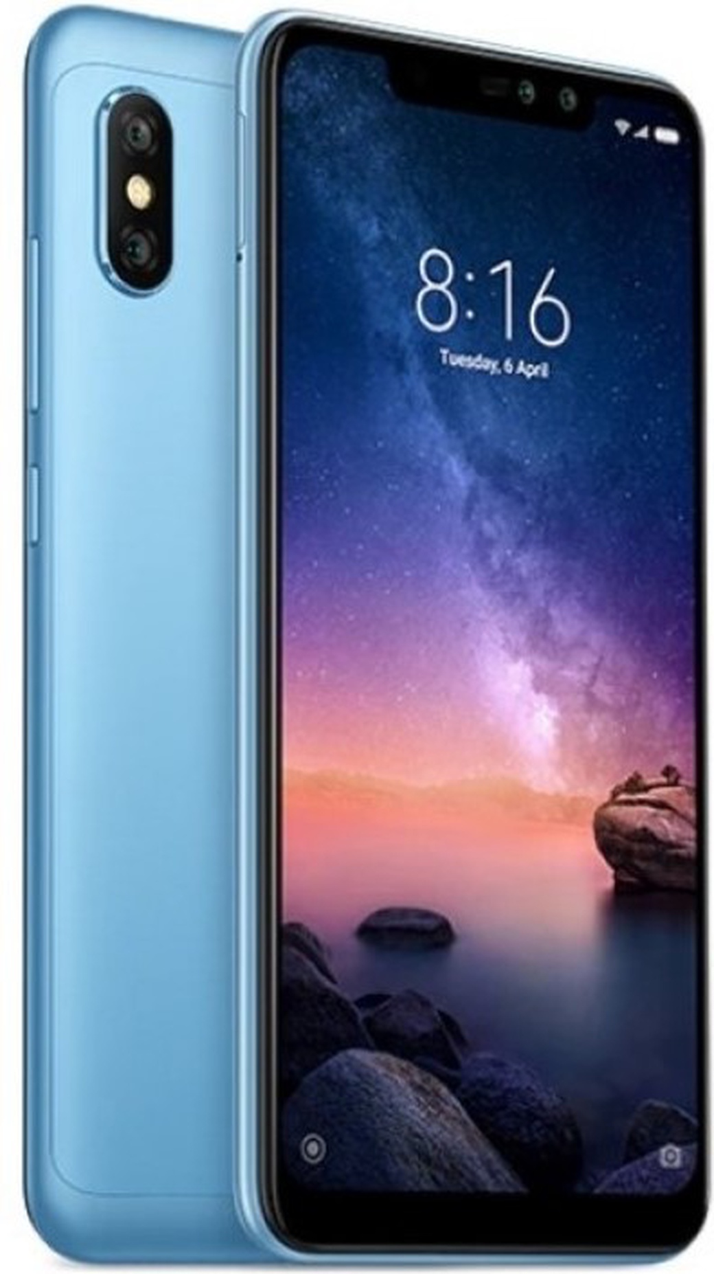 Смартфон Xiaomi Redmi Note 6 Pro 4/64GB Blue (Голубой) EU фото