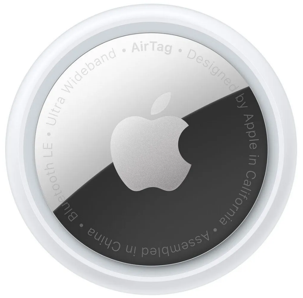 Трекер Apple AirTag A2187 (4шт) белый/серебристый фото