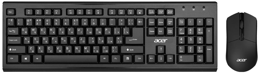 Беспроводной комплект Acer OKR120 (Клавиатура+мышь), черный фото