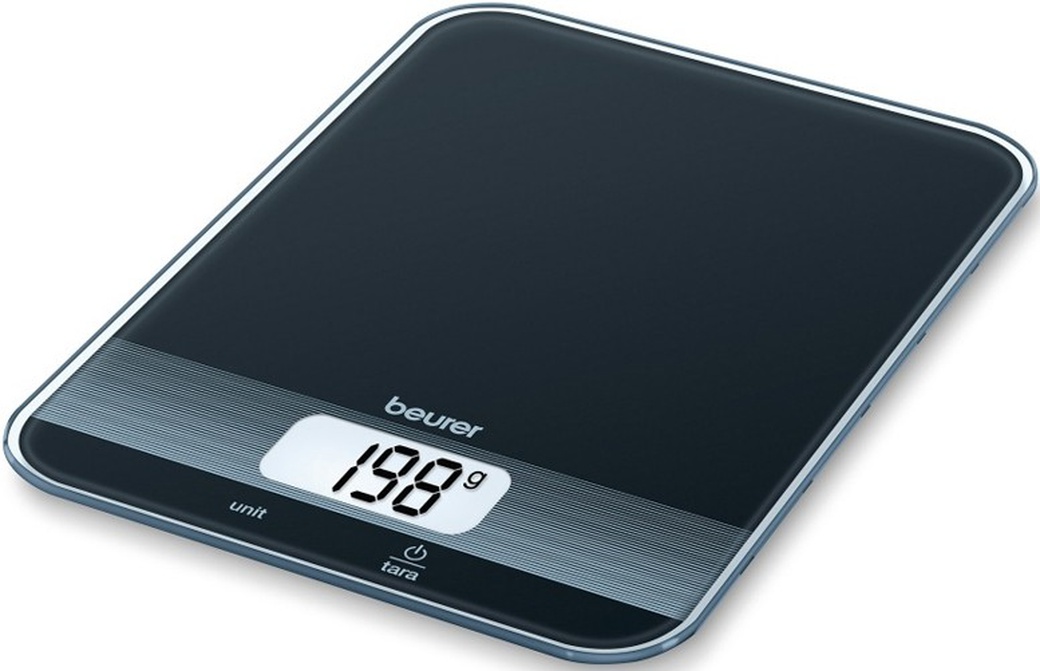 Весы кухонные электронные Beurer KS19 макс.вес:5кг черный фото