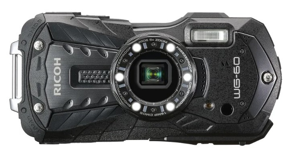 Водонепроницаемый фотоаппарат Ricoh WG-60 черный фото