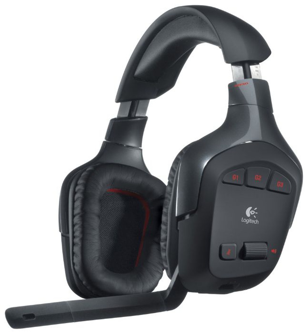 Гарнитура Logitech G930 Wireless Gaming Headset, 981-000550 фото
