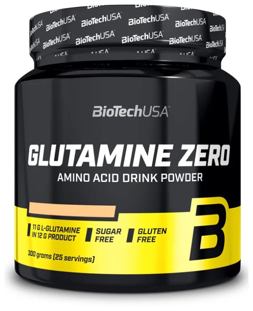 Аминокислота BioTechUSA Glutamine Zero (300 г), Персиковый чай со льдом фото