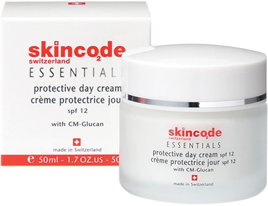 SkinCode Essentials защитный дневной крем spf 12, 50 мл фото
