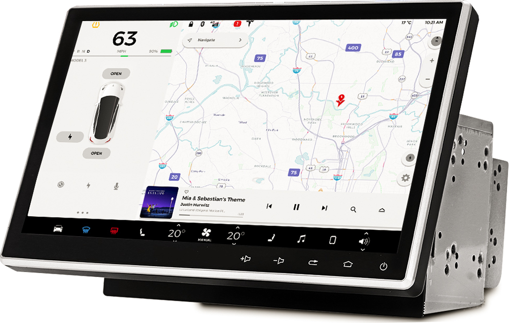 Автомагнитола 10.1" Android 8.1 GPS NAV WIFI bluetooth фото