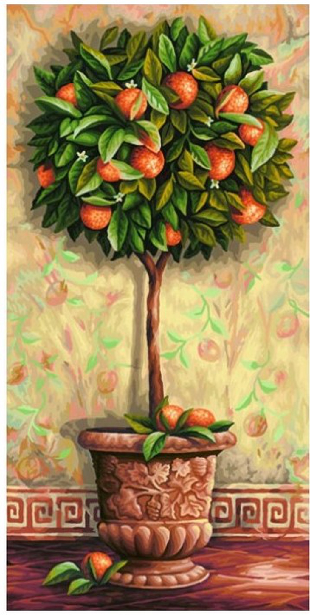 Schipper Раскраска по номерам Апельсиновое дерево фото
