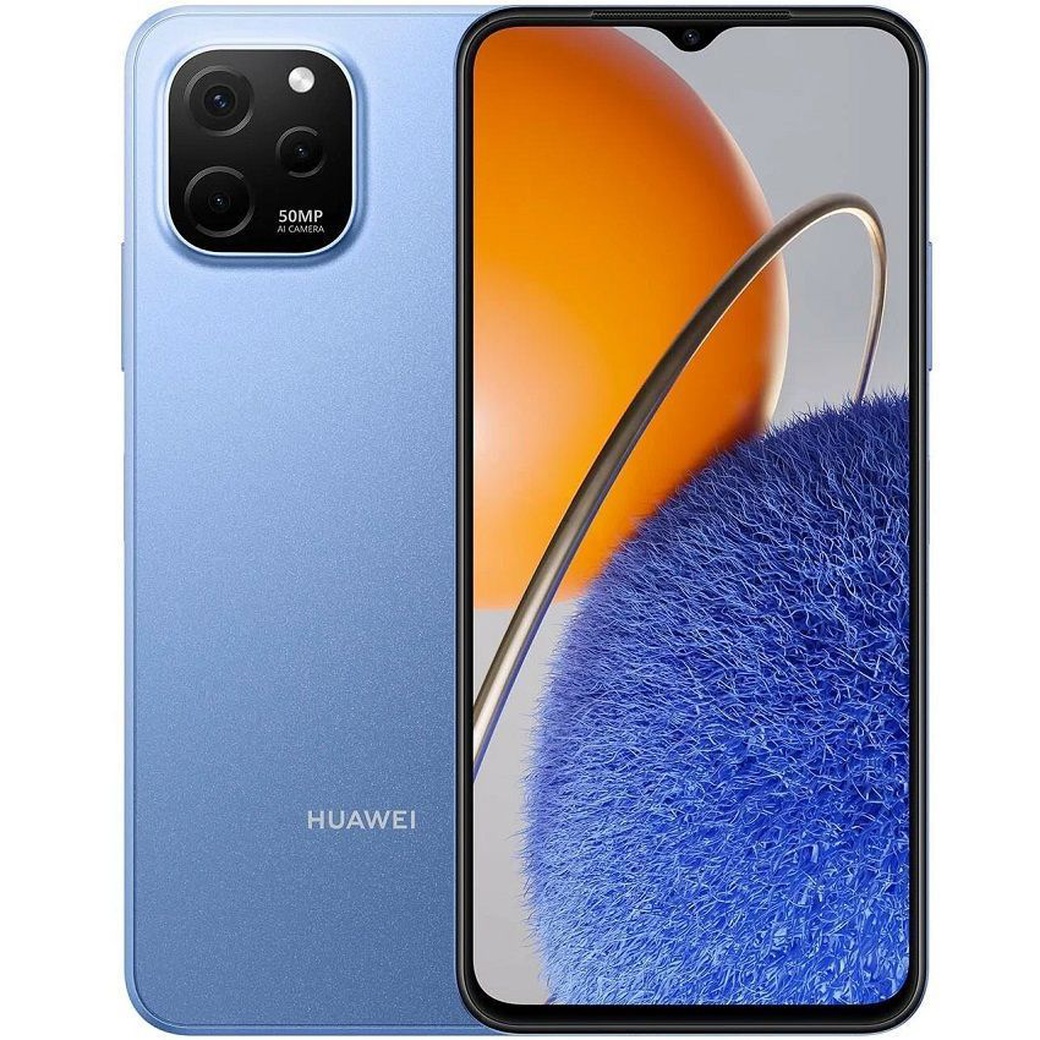 Смартфон Huawei Nova Y61 6/64 GB Сапфировый синий фото