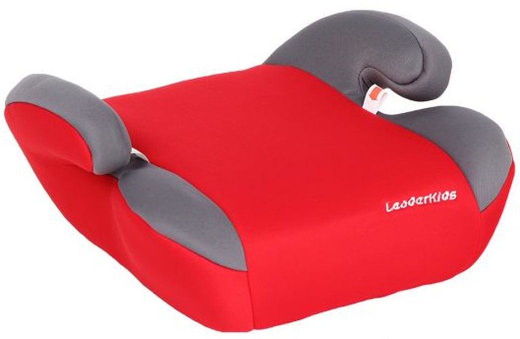 Leader Kids Софт - автокресло-бустер серый красный фото