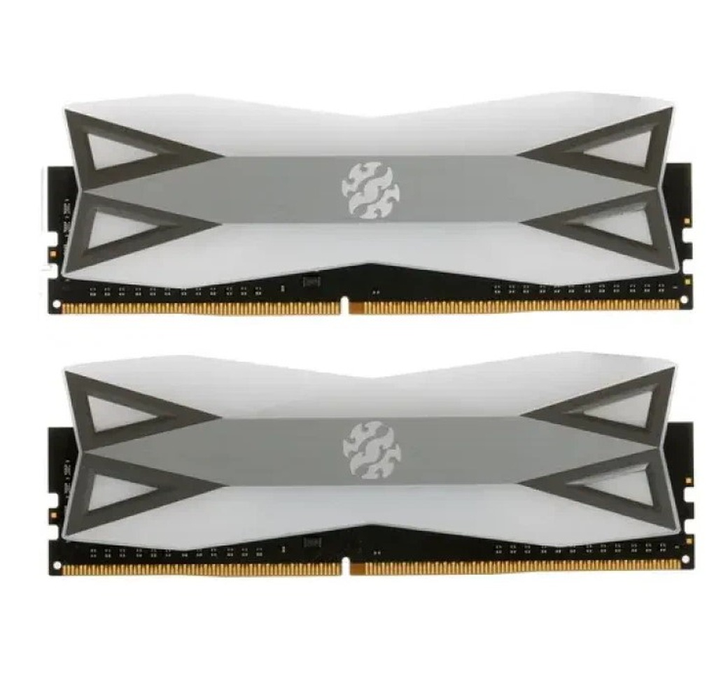 Память оперативная DDR4 16Gb (2x8Gb) Adata XPG Spectrix D60 4133MHz RGB, серый радиатор фото