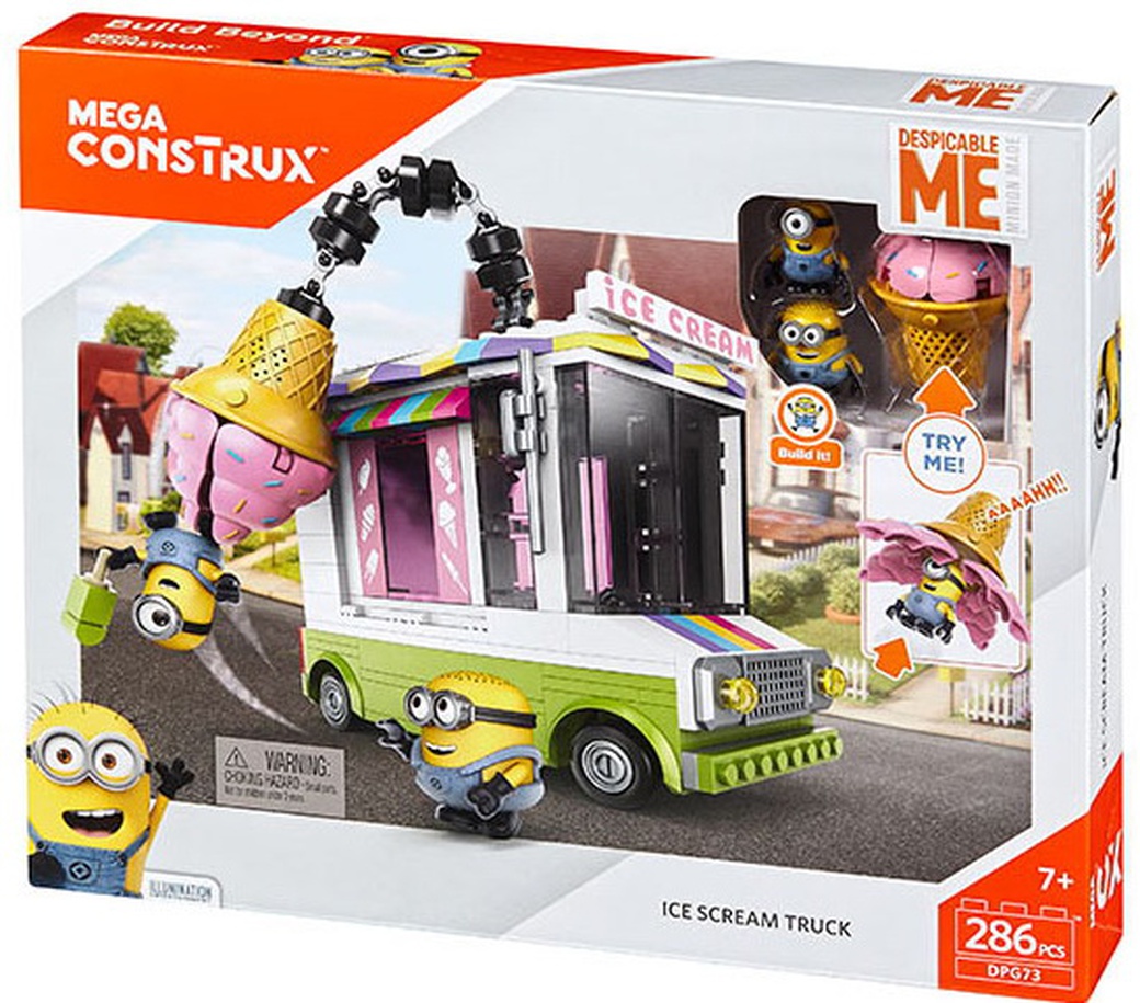 Mega Bloks Миньоны: фургончик с мороженым Mattel DPG73 фото