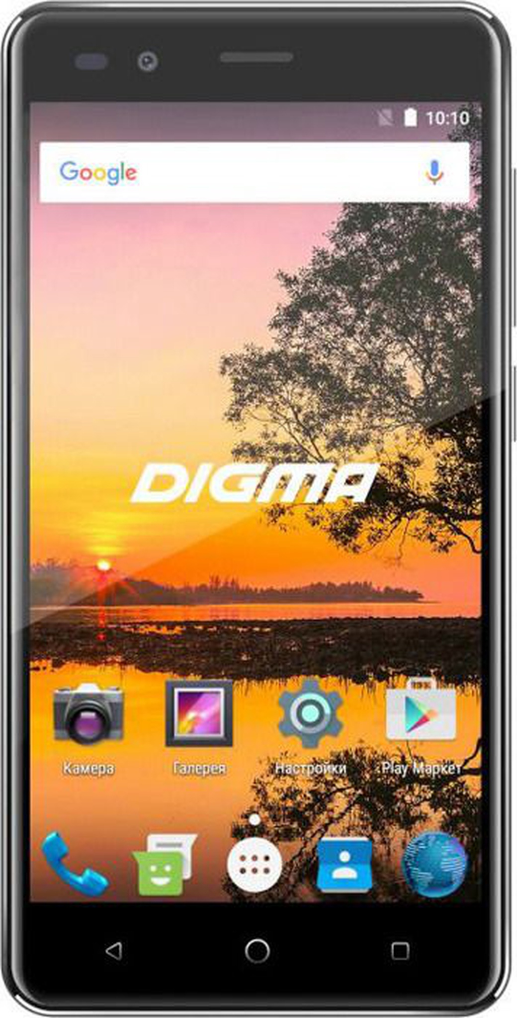 Смартфон Digma S513 4G Vox 16Gb 1Gb Черный фото