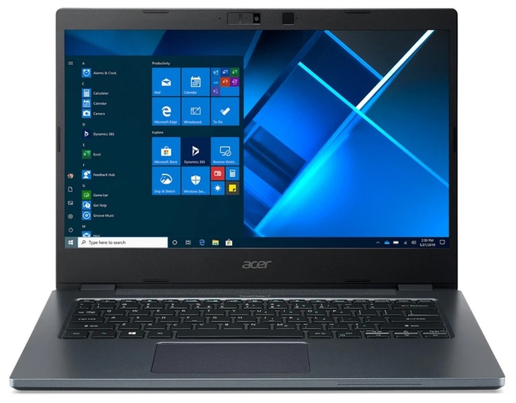 Ноутбук Acer TravelMate P4 TMP414-51-54M6 (Intel Core i5 1135G7 2400MHz/14"/1920x1080/8GB/256GB SSD/Intel Iris Xe Graphics/3G/LTE/Win 10 Pro), синий фото