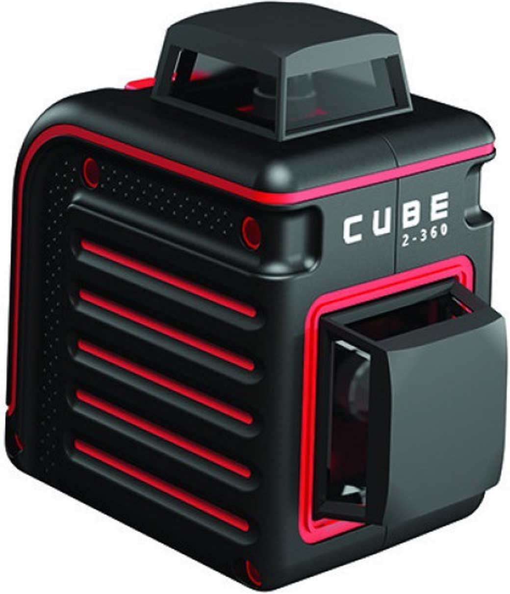 Уровень лазерный ADA Cube 2-360 Home Edition 20(70)м ±3/10мм/м ±4° лазер2 фото