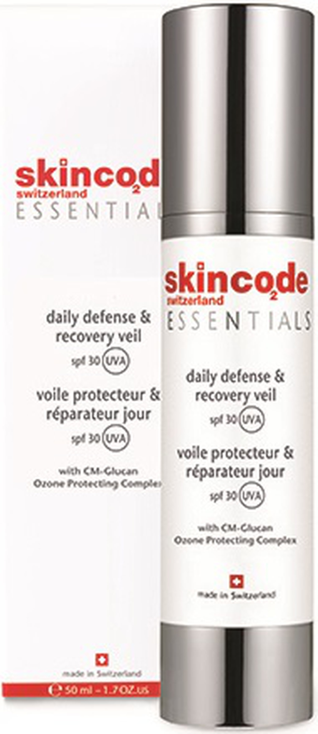 SkinCode Essentials дневной защитный и восстанавливающий крем spf 30, 50 мл фото