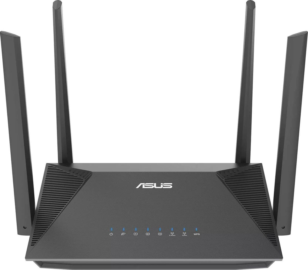 Wi-Fi роутер Asus RT-AX52, черный фото