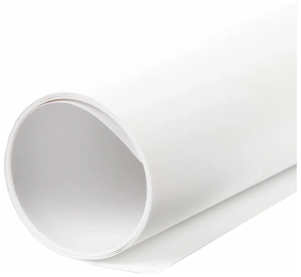 Фон пластиковый Superior Super White Matt 1,37x3м, белый фото