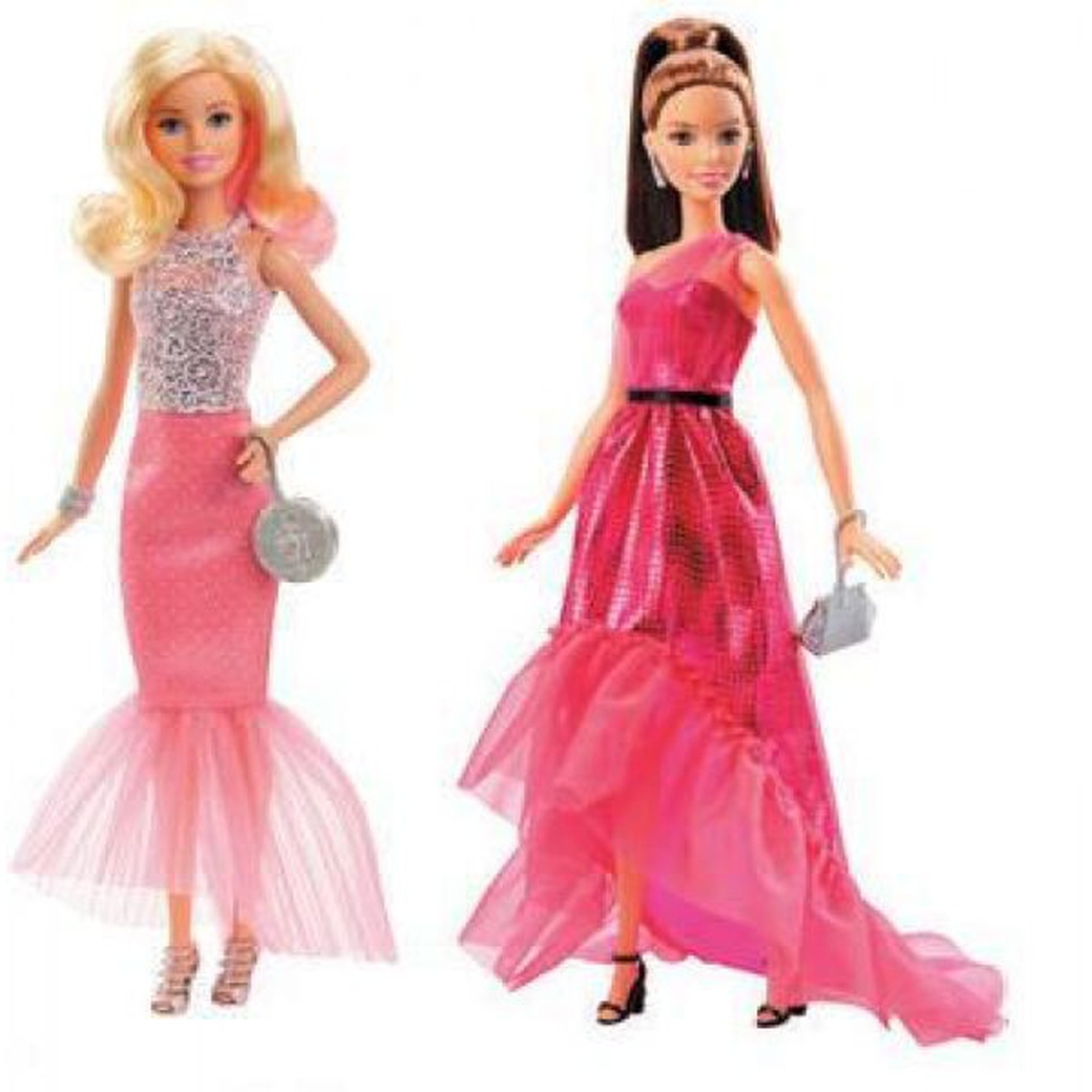 Mattel Barbie Куклы в вечерних платьях-трансформерах фото