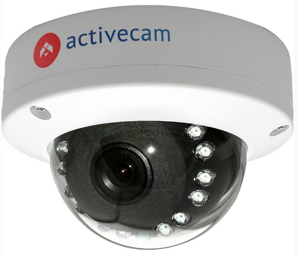 Видеокамера IP ActiveCam AC-D3121IR1 3.6-3.6мм цветная корп.:белый фото