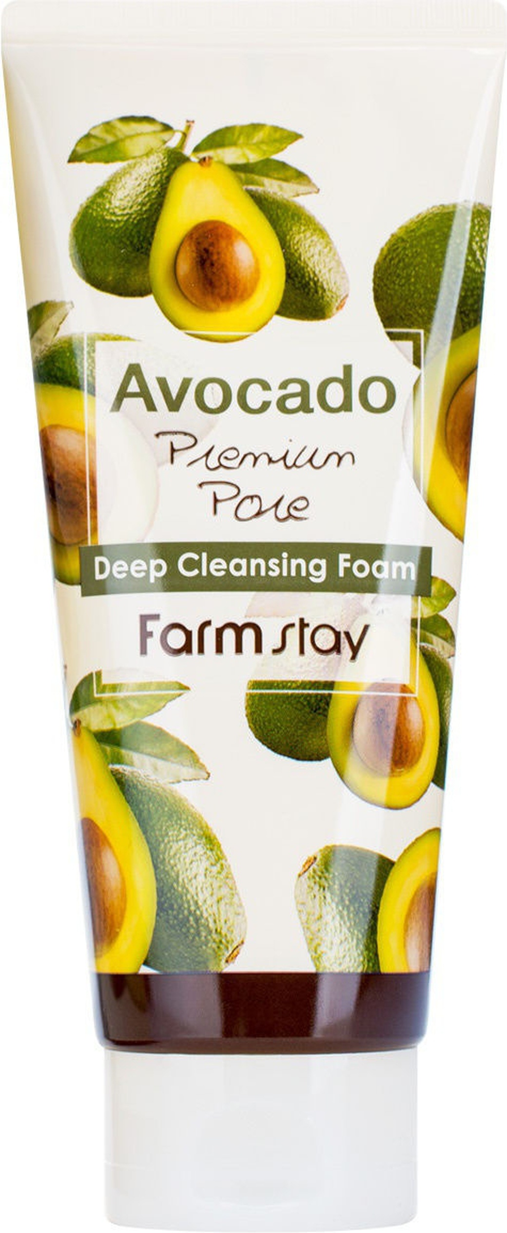 FarmStay Очищающая пенка с экстрактом авокадо, 180мл фото