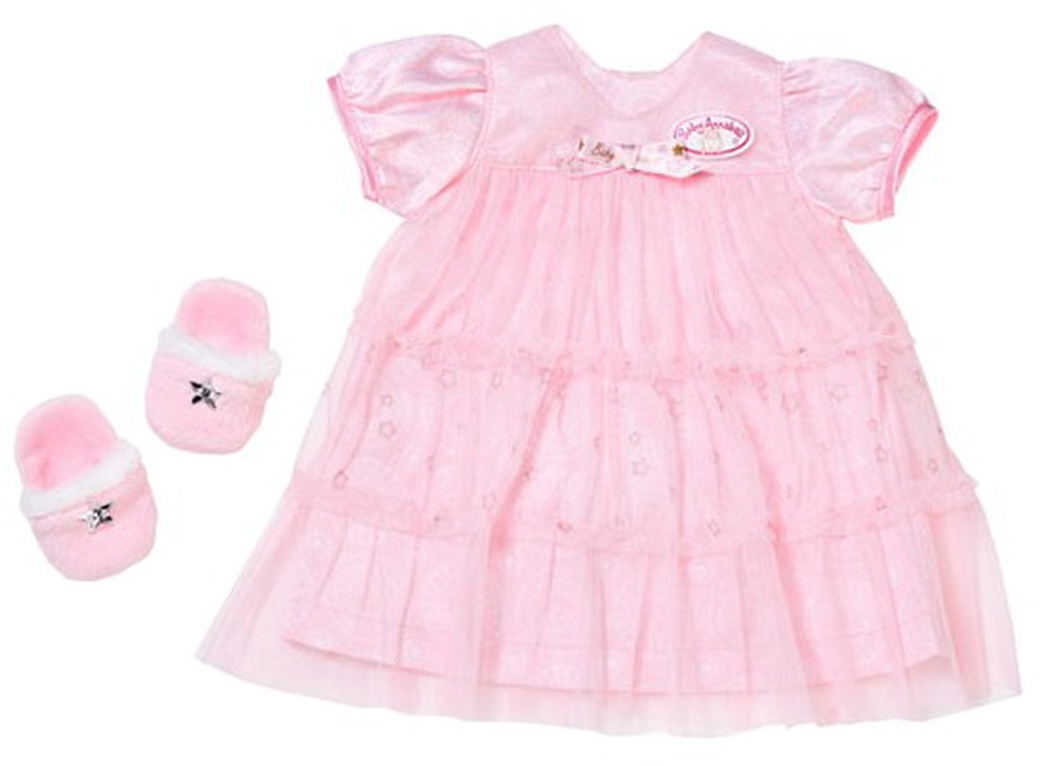 Zapf Creation Baby Annabell Одежда Спокойной ночи (платье и тапочки) фото