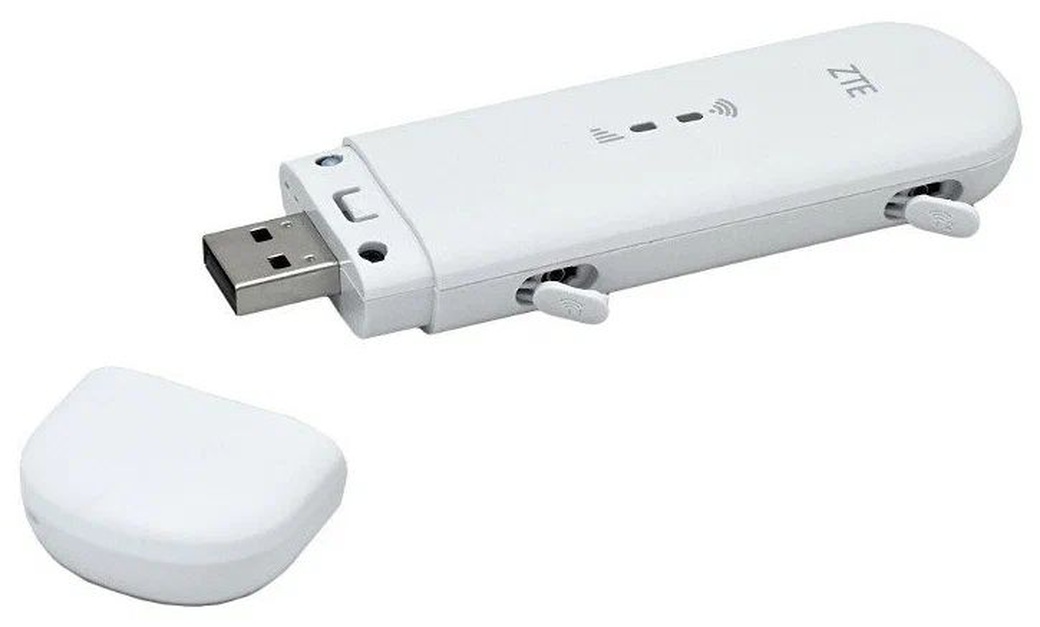 Модем ZTE MF79N USB Wi-Fi внешний, белый фото