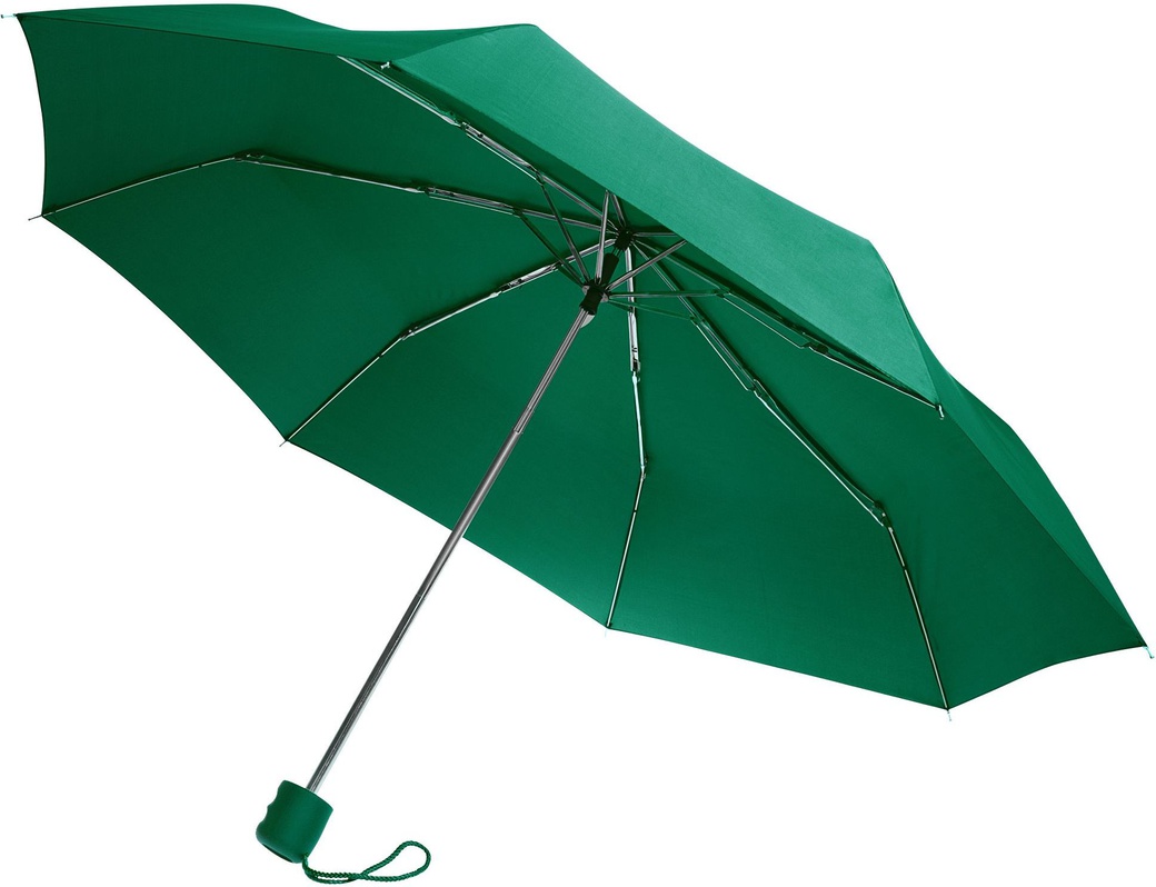 Зонт складной Unit Basic, зеленый фото