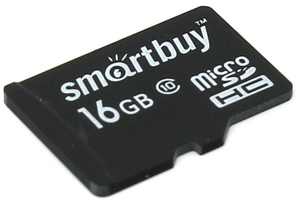 Карта памяти Smartbuy microSDHC Class 10 (10/10MB/s) 16GB + ADP фото