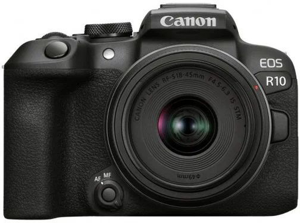 Беззеркальный фотоаппарат Canon EOS R10 Kit RF-S 18-45 IS STM фото