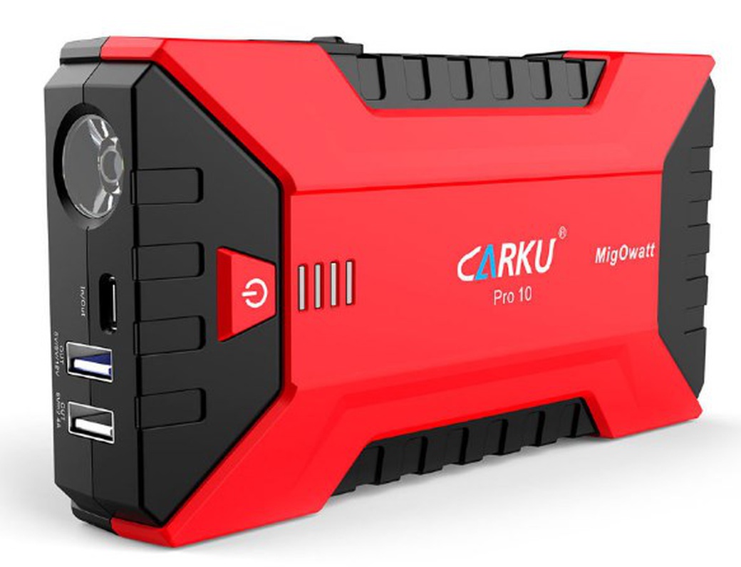 Портативное пуско-зарядное устройство Carku PRO-10 фото