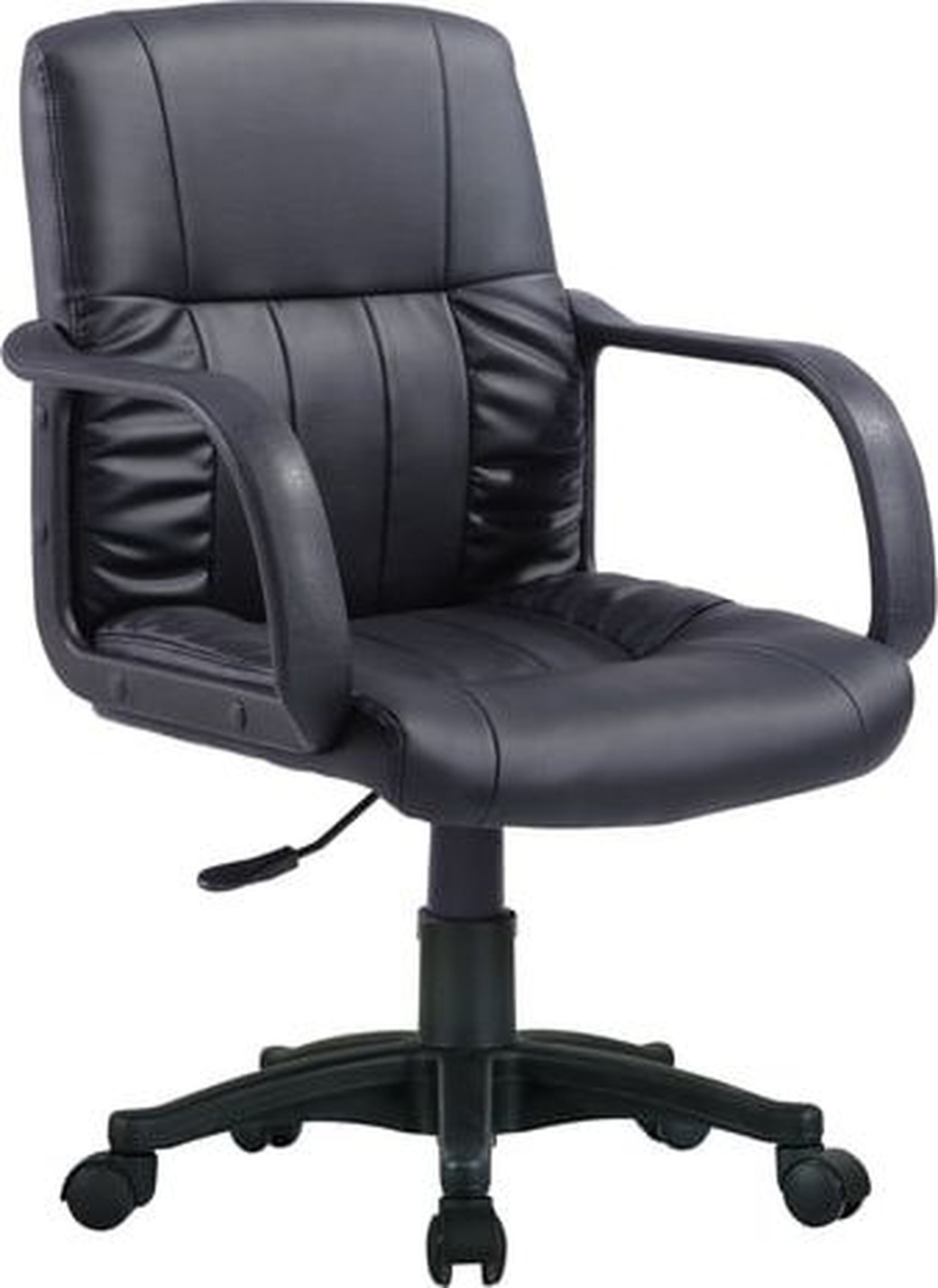 Кресло BRABIX Hit MG-300, с подлокотниками, экокожа, черное, 530864 фото